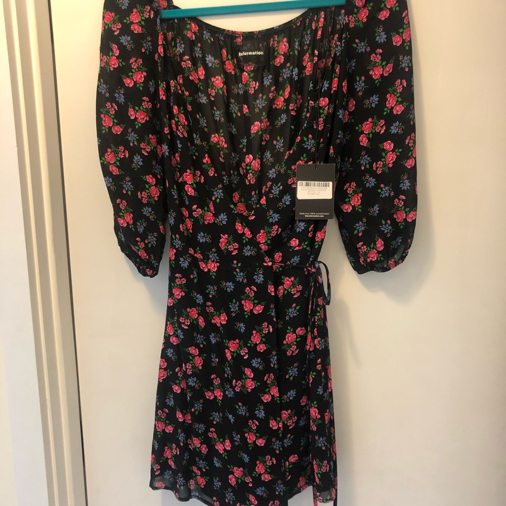 Brand New Reformation Eveleigh Dress, size Medium